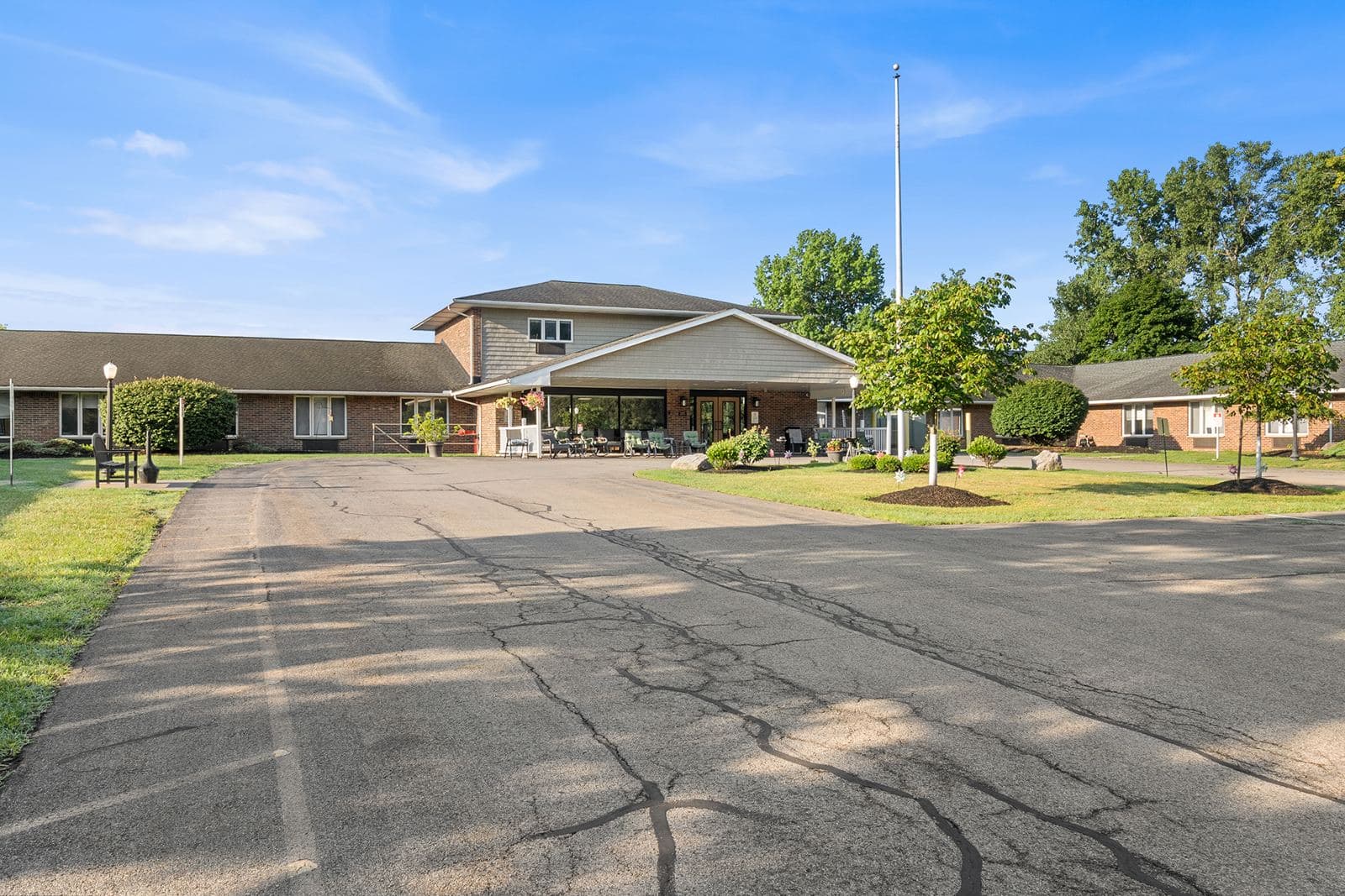 Elderwood at Bassett Park, front entrance
